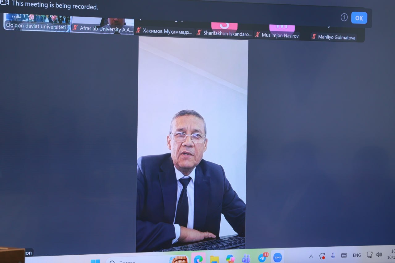 “Filologiyaning dolzarb masalalari” mavzusidagi respublika ilmiy-amaliy anjumani